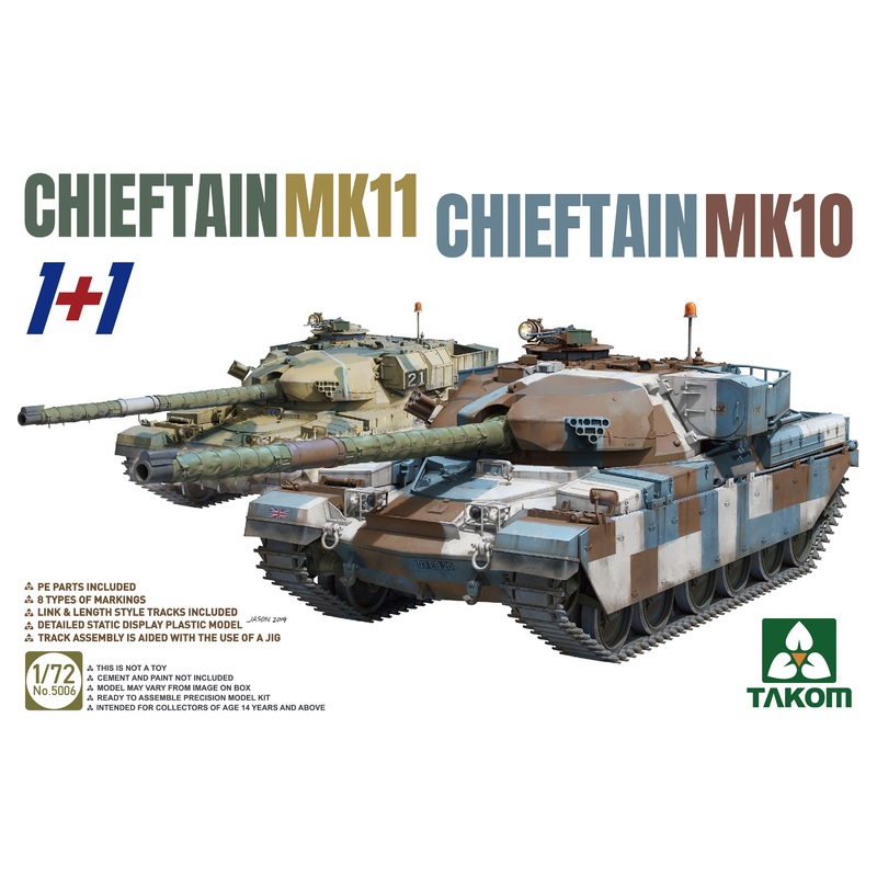 1/72 Chieftain MK 10, Chieftain MK11