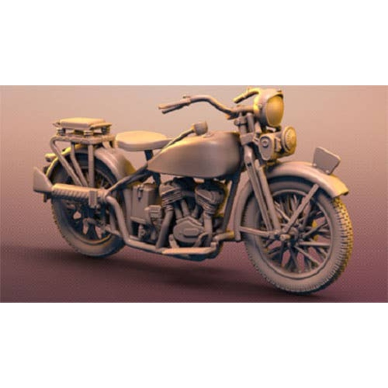 1/72 Japan Rikuo Type 93 Military Motorcycle Single Vehicle
