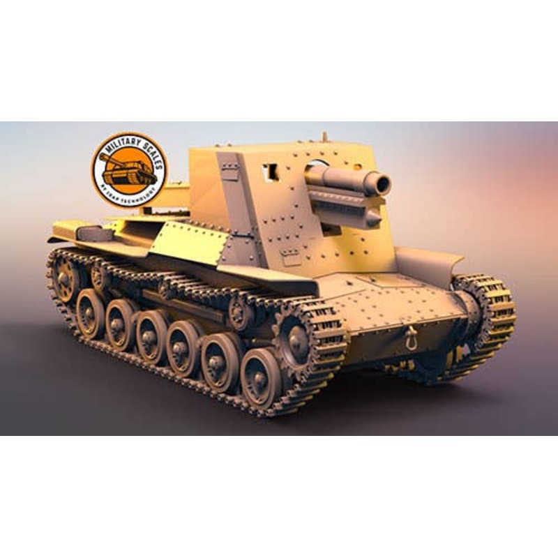 1/72 Japan Type 4 15 self-propelled Gun Holo