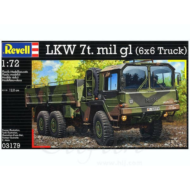 1/72 LKW 7t. Mil Gl (6x6 Truck)