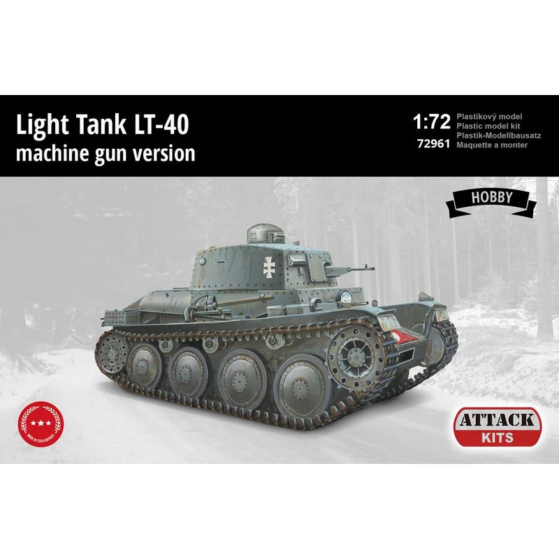 1/72 LT-40 Light Tank Machine Gun version