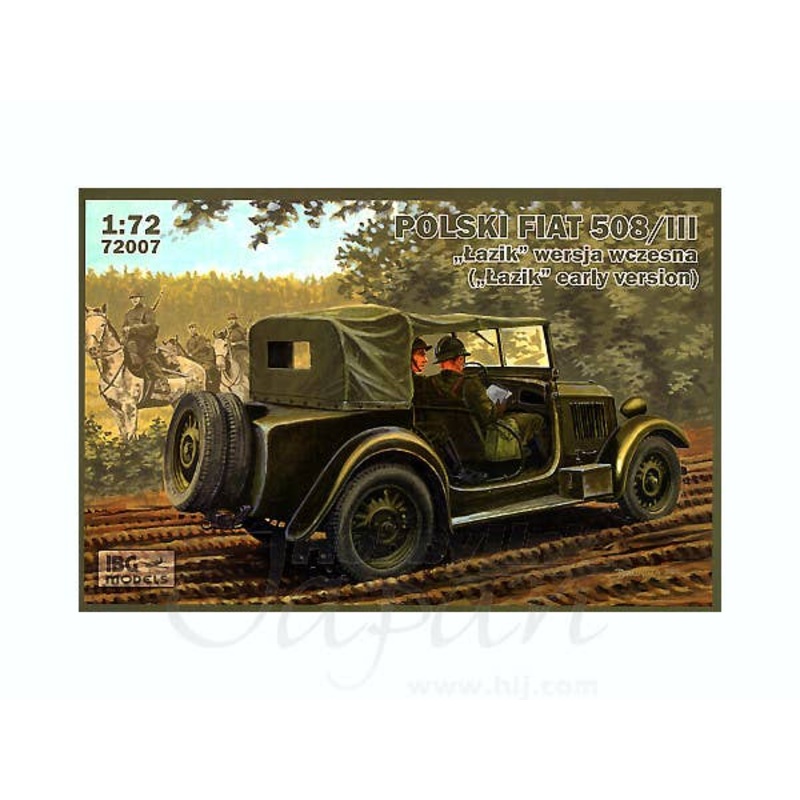 1/72 Poland Fiat 508/III Early Type Compact Car