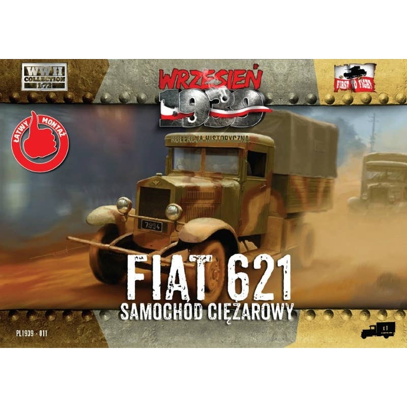 1/72 Polish Fiat 621L Truck