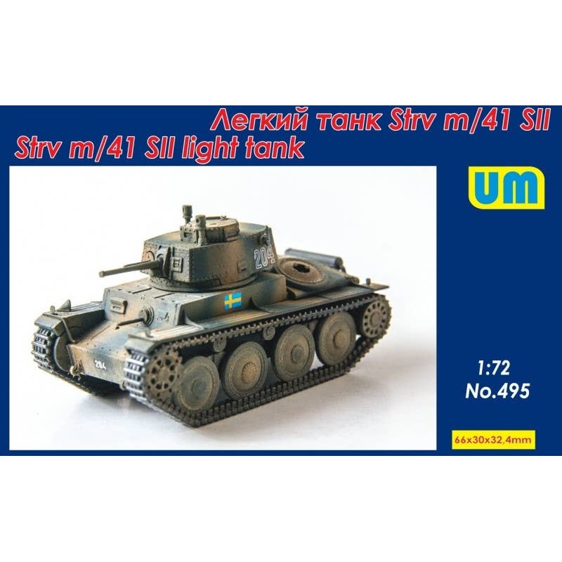 1/72 Strv m/41 SII Light Tank
