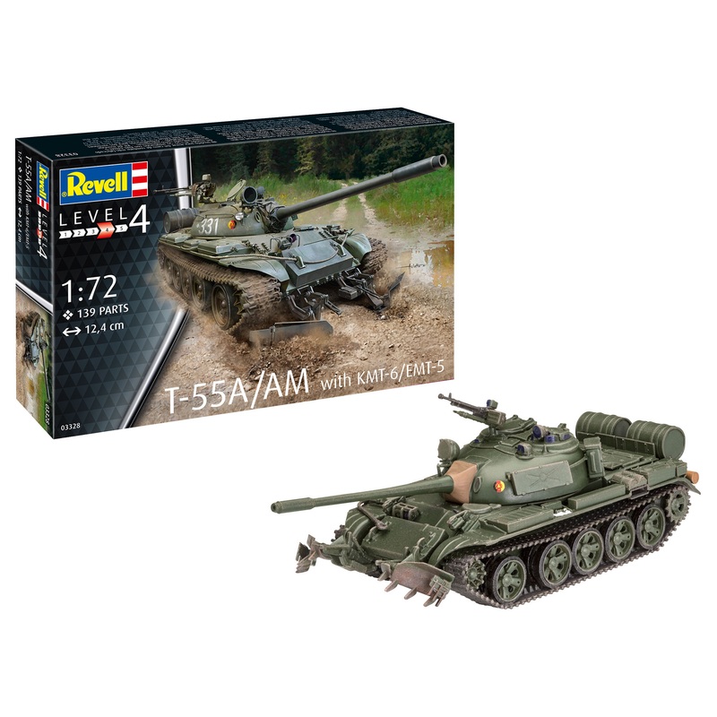 1/72 T-55a/AM w/KMT-6/EMT-5