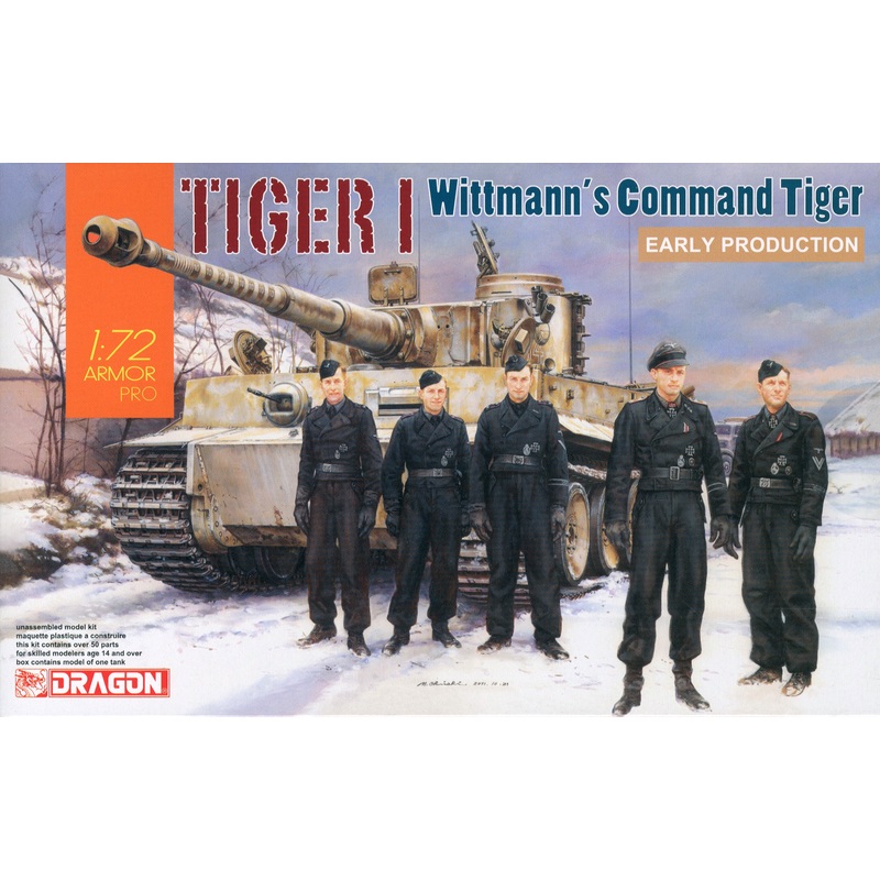 1/72 Tiger I Early Production, Wittmann's Command Tiger
