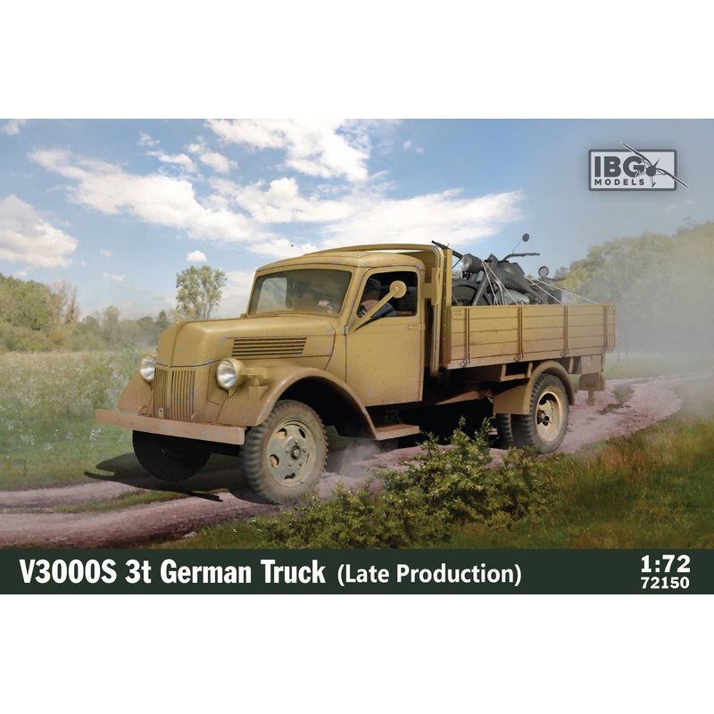 1/72 V3000S 3t German Truck (Late Production)