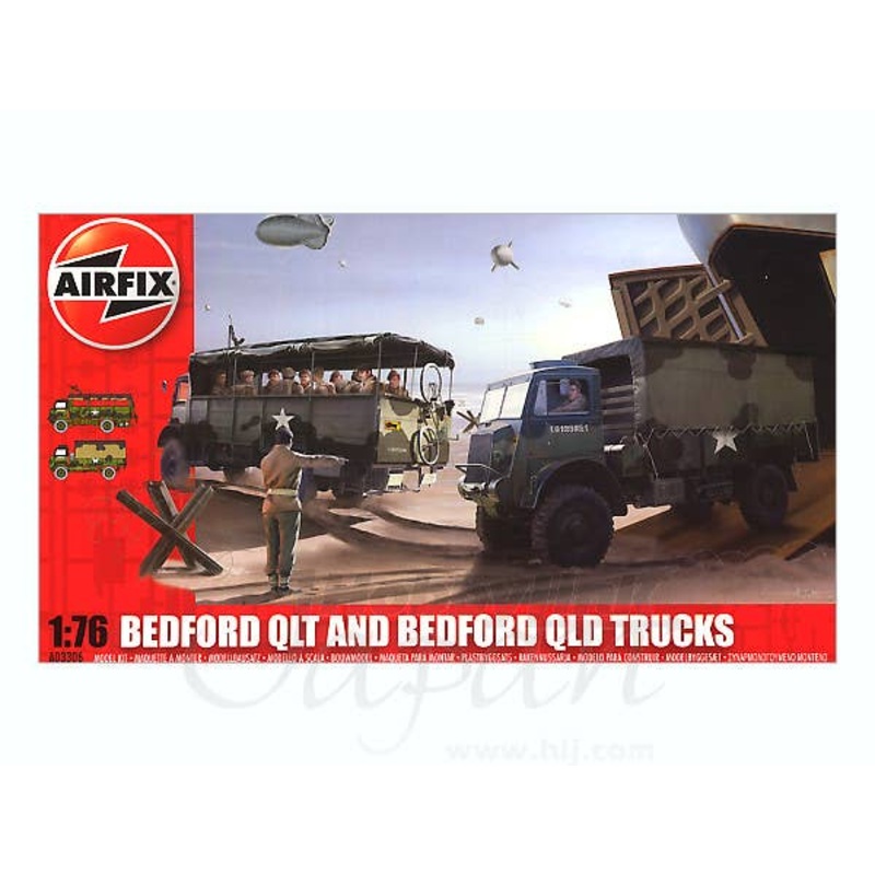 1/76 Bedford QLT and Bedford QLD Trucks