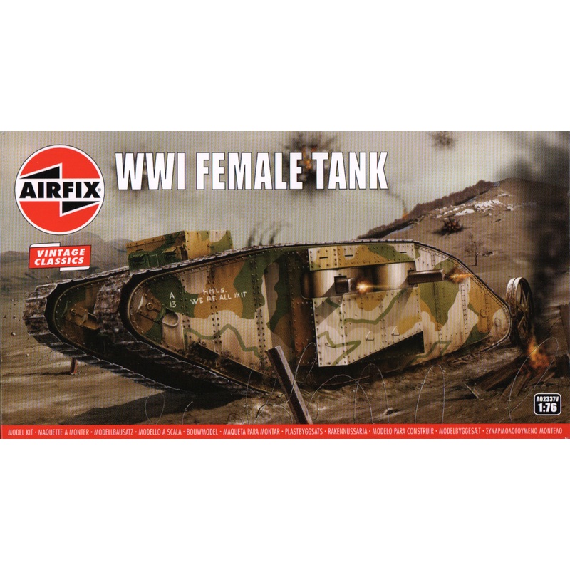 1/76 WWI Female Tank