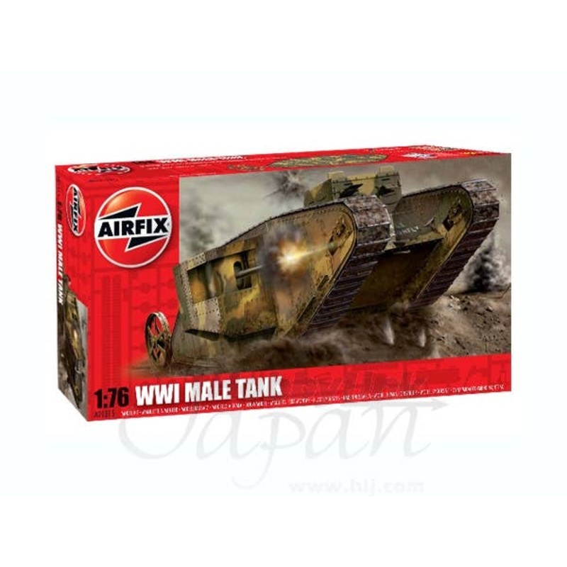 1/76 WWI Male Tank