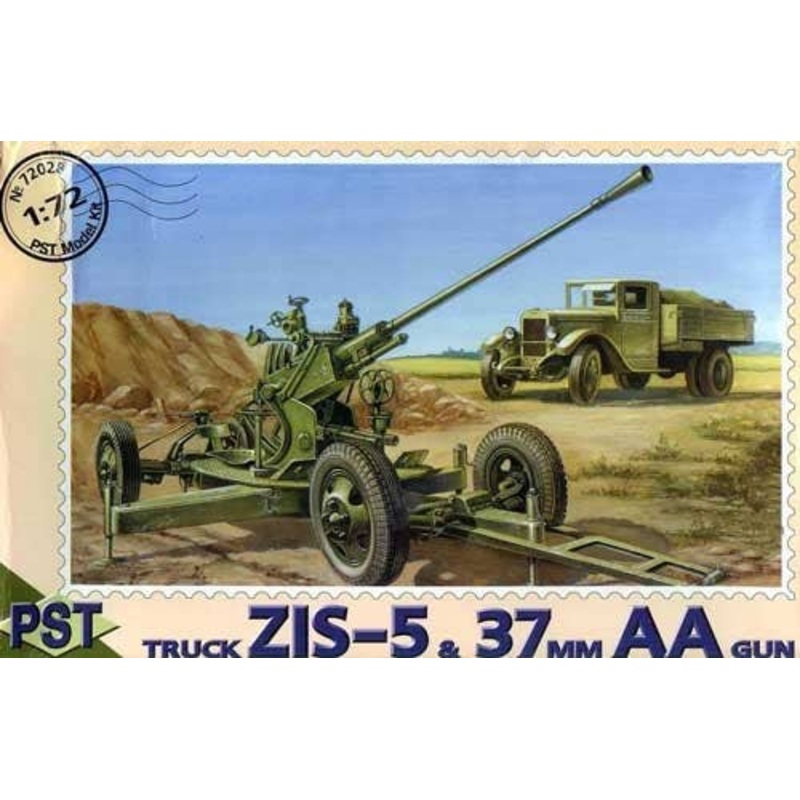 1/72 61-K 37mm AA Gun with ZIS-5 Truck