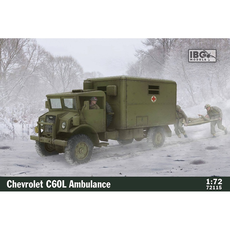 1/72 British Chevrolet C60L Cab 13 Field Ambulance