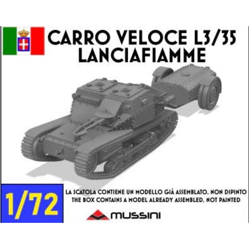 1/72 Carro Veloce L3/35 Lanciafiamme