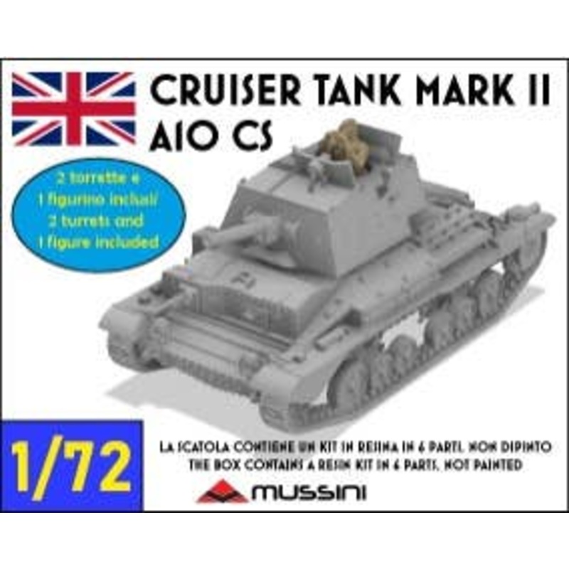 1/72 Cruiser tank Mark II A10 CS