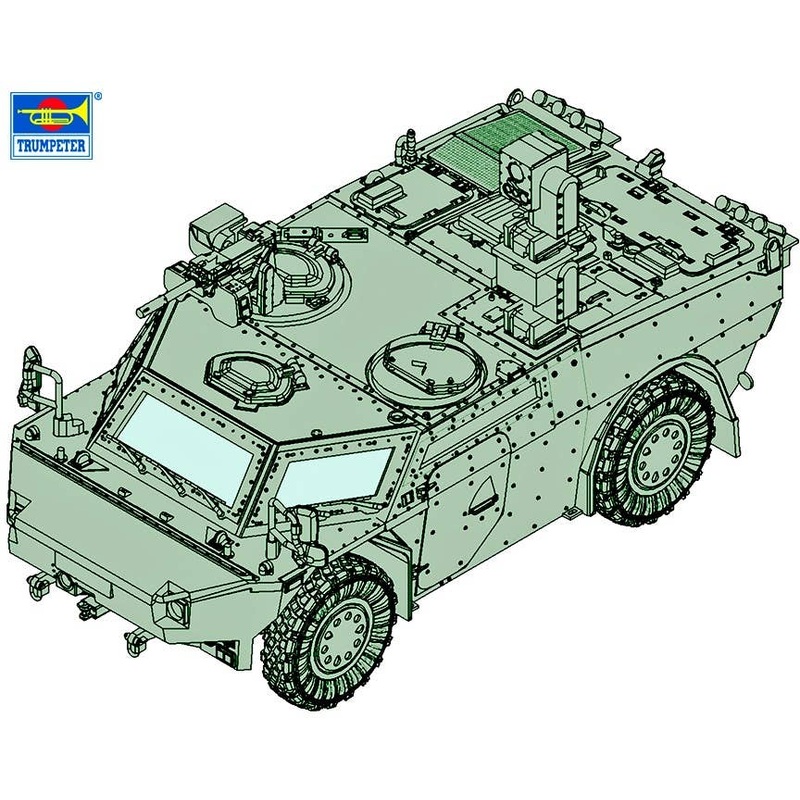 1/72 German Army Fennec Light Armored Reconnaissance Vehicle