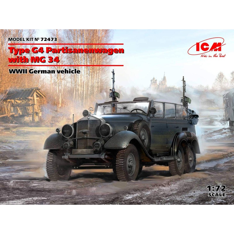 1/72 Germany G4 Partisan Vagen w/MG 34