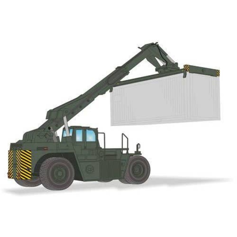 1/72 Herbst Fahrzeugbau Orion V Bundeswehr Container Load Trailer