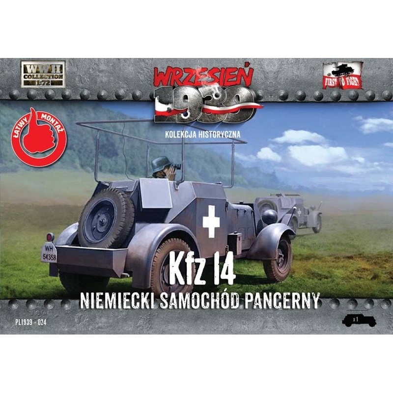 1/72 Kfz.14 German Armored Radio Car