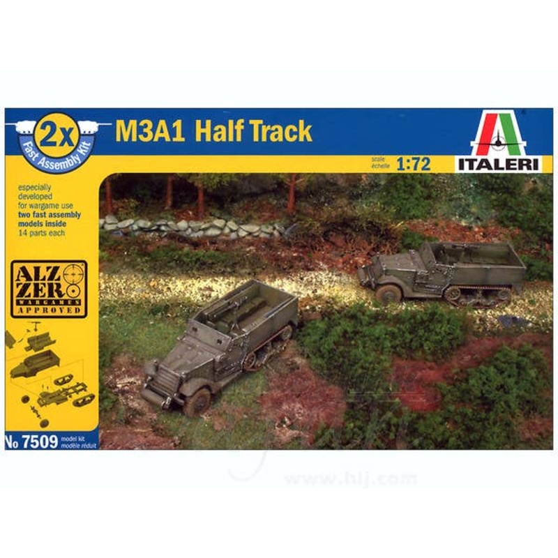 1/72 M3A1 Half Track