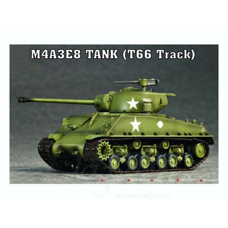 1/72 M4A3E8 Sherman