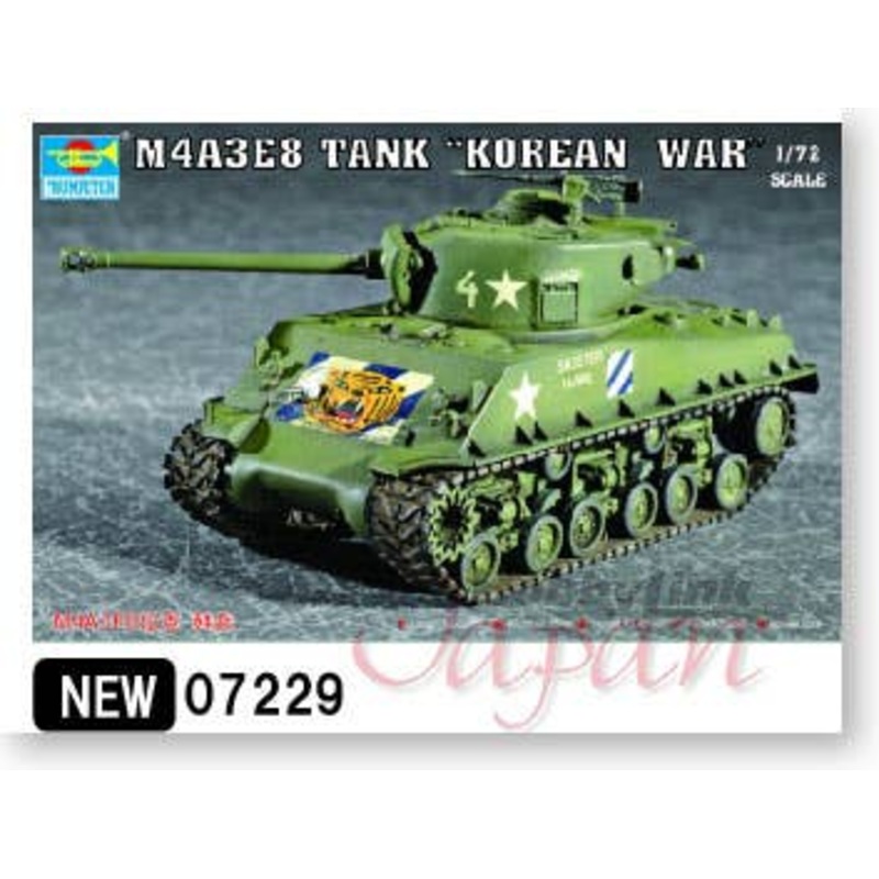 1/72 M4A3E8 Sherman Korean War