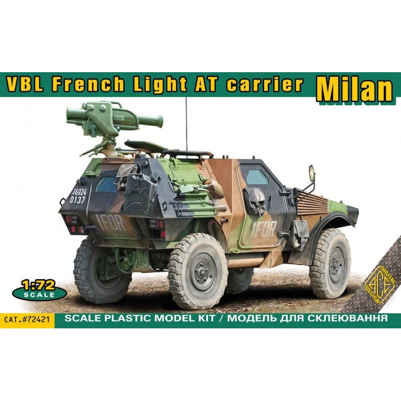 1/72 Milan VBL Franch Light AT carrier