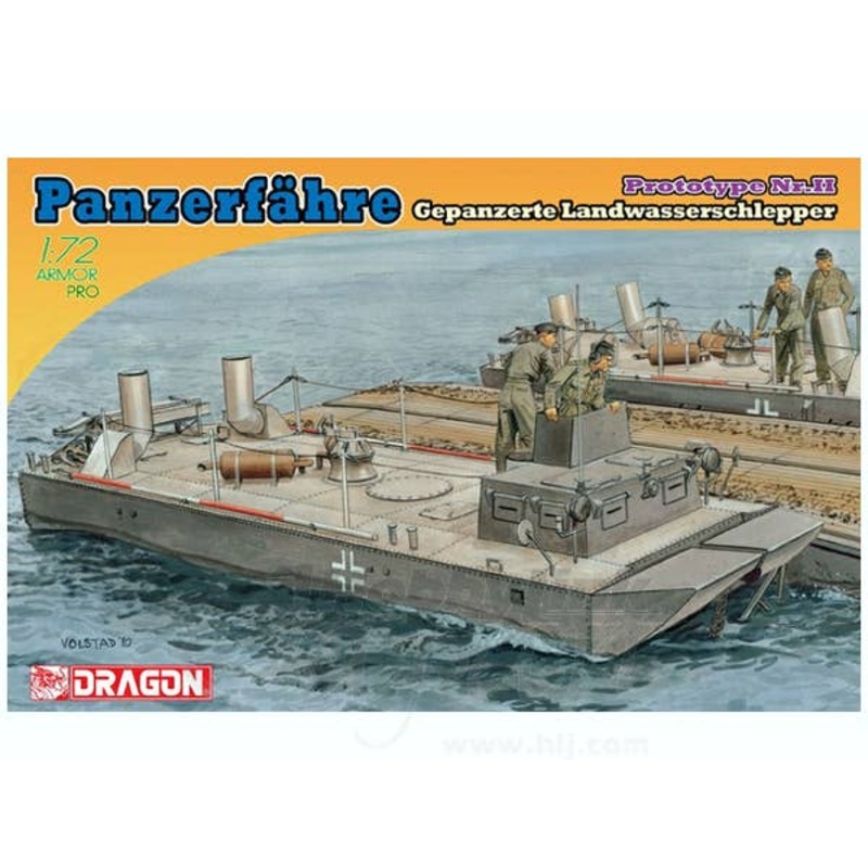 1/72 Panzer Ferry Armored Amphibian Tractor (LWS) Proto 2