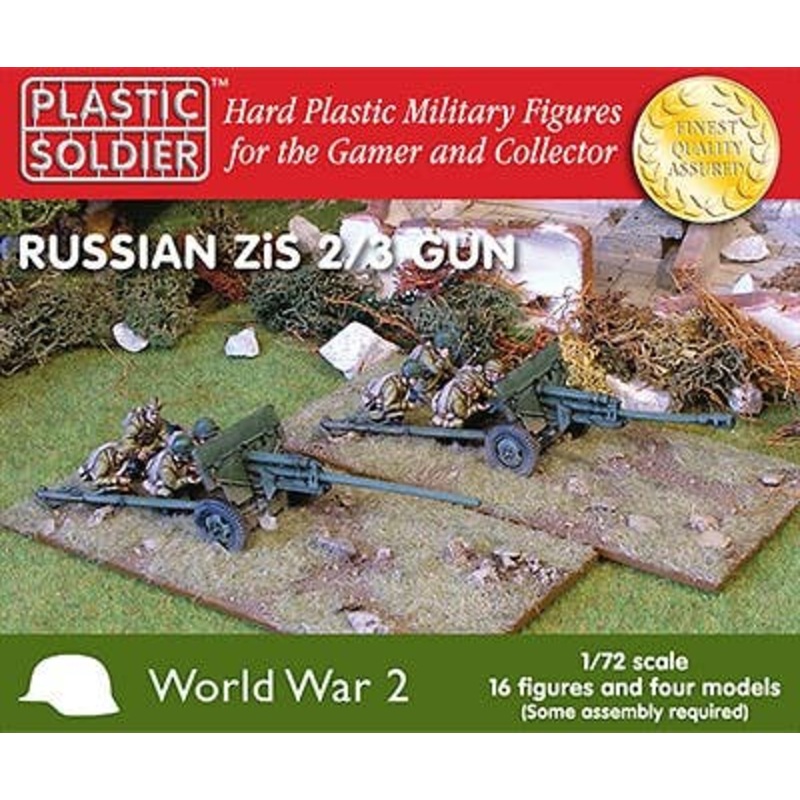 1/72 Russian Zis2/3 Anti Tank and Field Gun