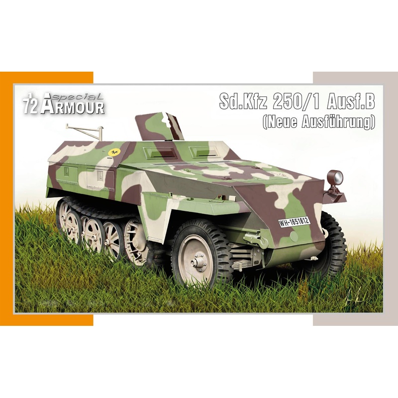 1/72 Sd.Kfz 250/1 Ausf.B (Neue Ausfuhrung)