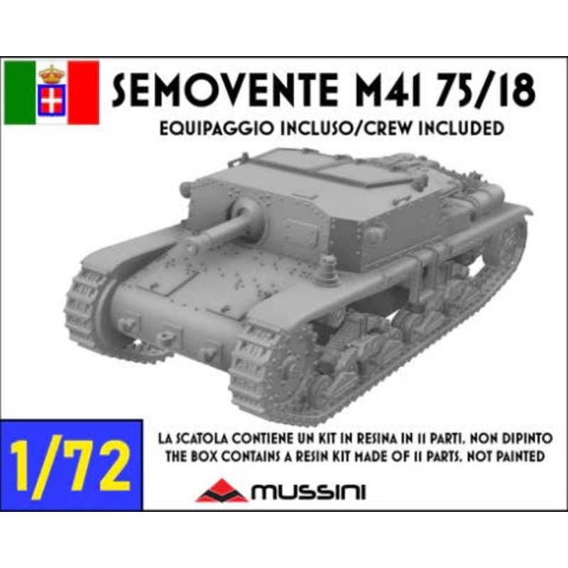 1/72 Semovente M41 75/18