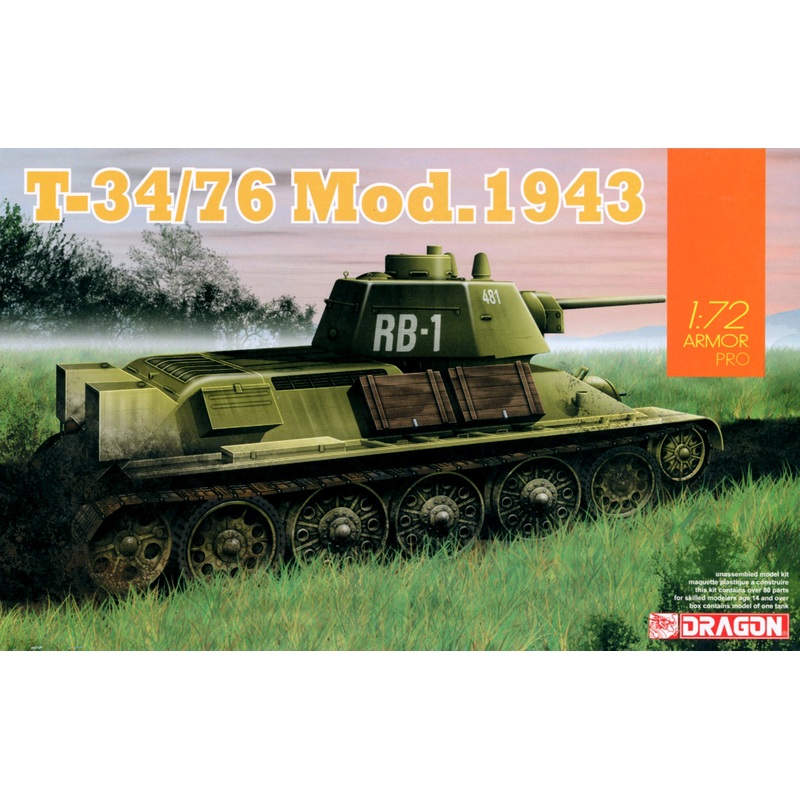1/72 T-34/76 Mod. 1943