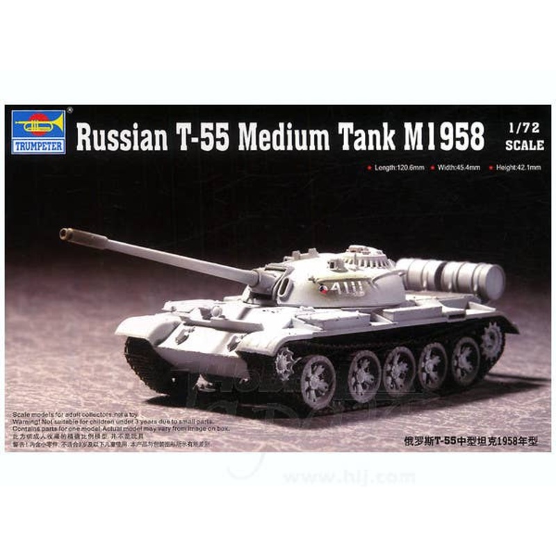 1/72 T-55 M1958 Medium Tank