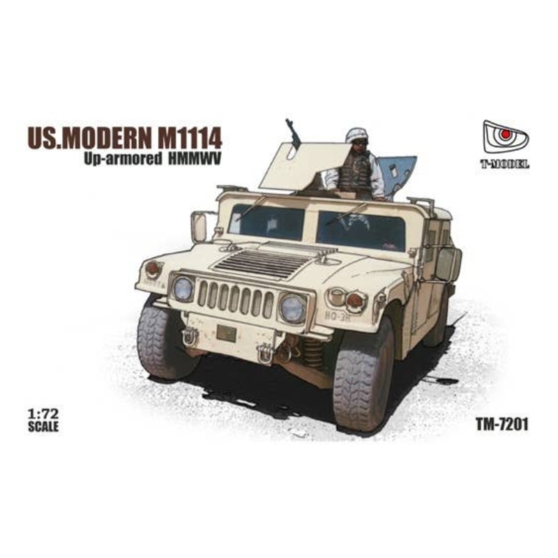 1/72 U.S. Modern M1114 Up-Armored HMMWV