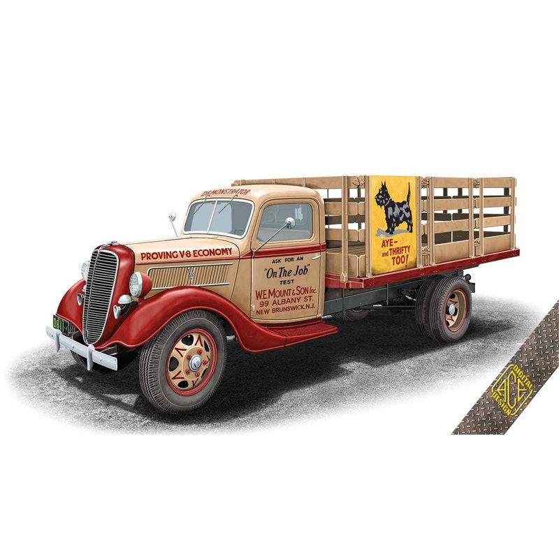 1/72 V-8 Stake truck m.1936/37