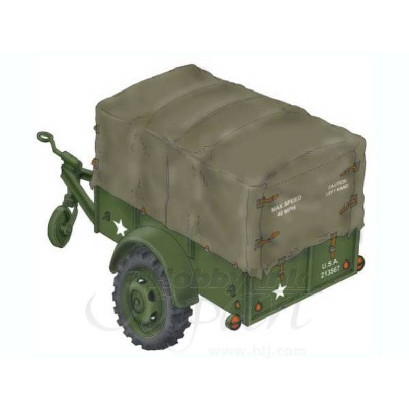 1/72 WW II US Cargo Trailer Ben Hur