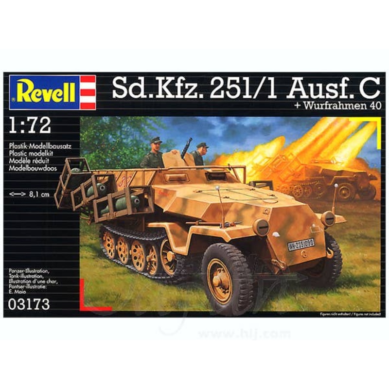 Sd.Kfz. 251/1 Ausf. C + Wurfrahmen 40