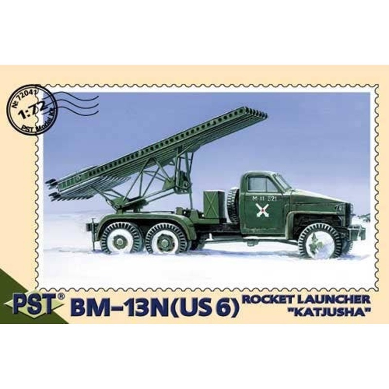 1/72 BM-13N Rocket Launcher 'Katjusha' (on the base of Studebaker US6)