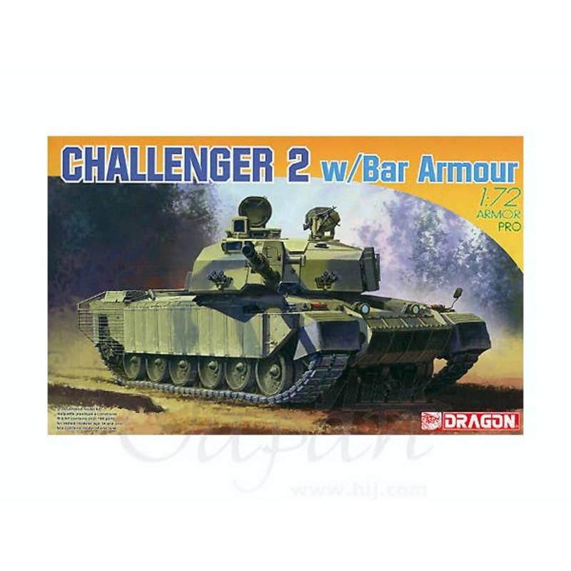 1/72 Challenger 2 w/Bar Armor
