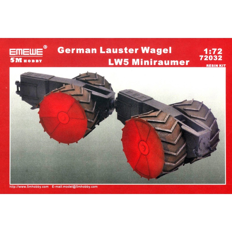 1/72 German Lauster Wagel LW5 Miniraumer
