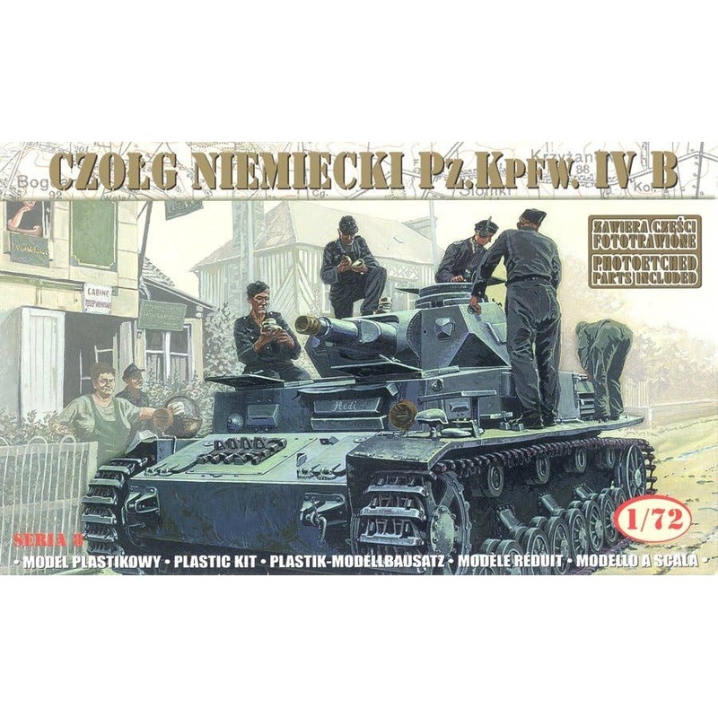 1/72 German Tank Pz.Kpfw. IVB "21 Panzerdivision (Neu) 1943"