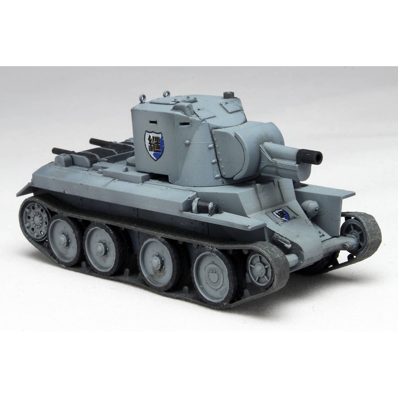 1/72 Girls und Panzer Final Chapter BT-42 Assault Gun Keizoku High School Battle in the Snowfield!