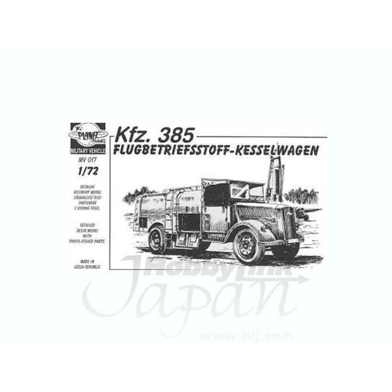 1/72 Kfz.385 Flugbetriefsstoff Kesselwagen