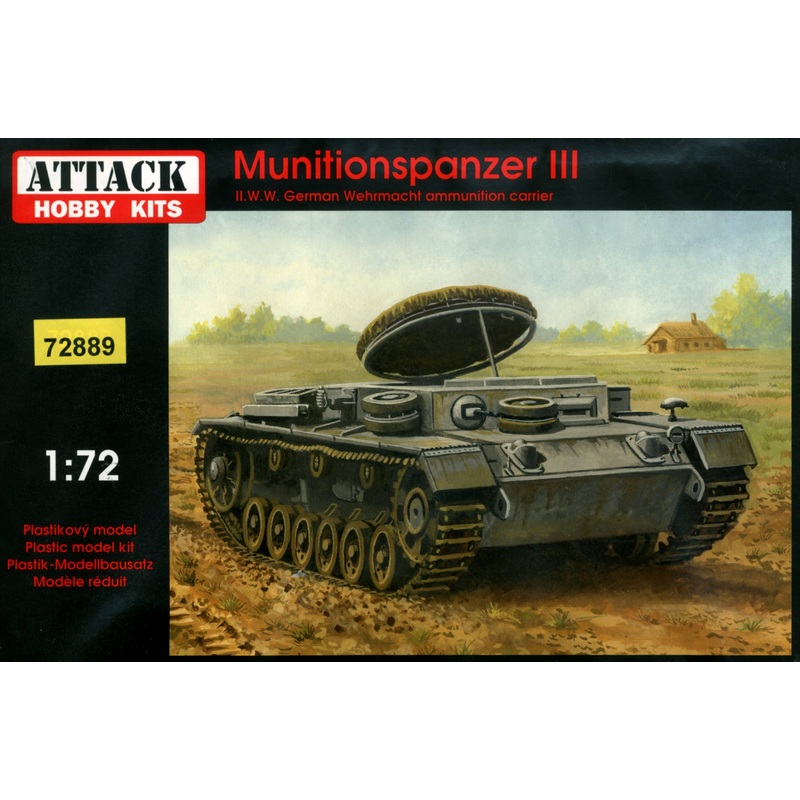 1/72 Munitionspanzer III with Ammunition Set