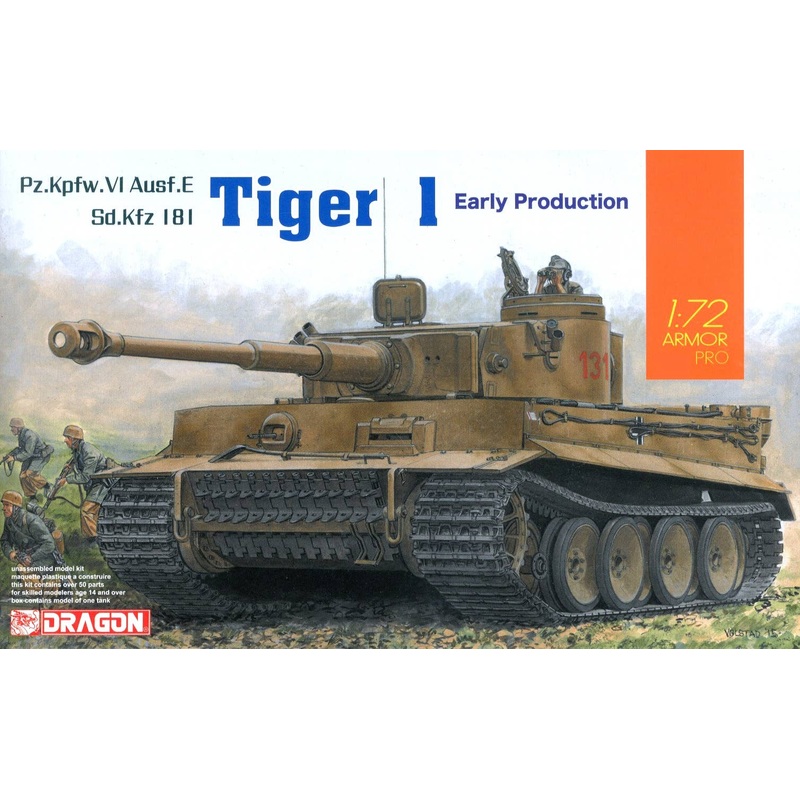 1/72 Pz.Kpfw.VI Ausf.E Sd.Kfz.181 Tiger I Early Production