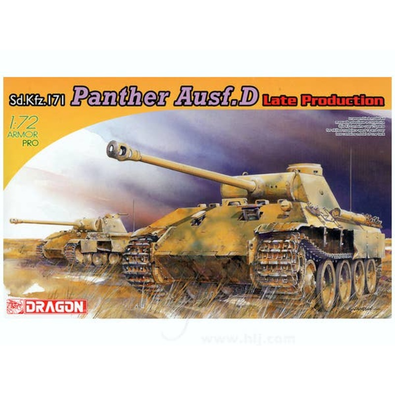 1/72 Sd.Kfz.171 Panther D Late Production