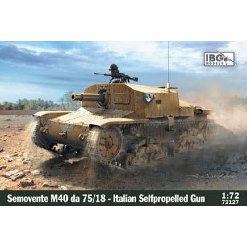 1/72 Semovente M40 da 75/18 - Italian Selfpropelled Gun