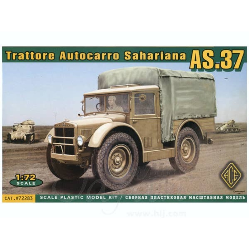 1/72 Trattore Autocarro Sahariana AS.37