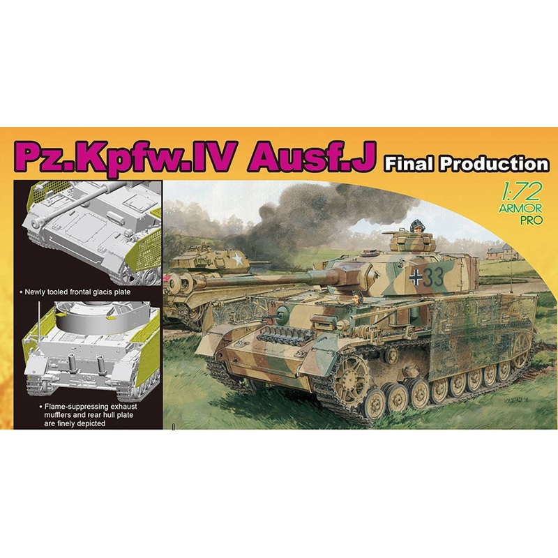 1/72 WW.II German Panzer IV J Type Final Production Type