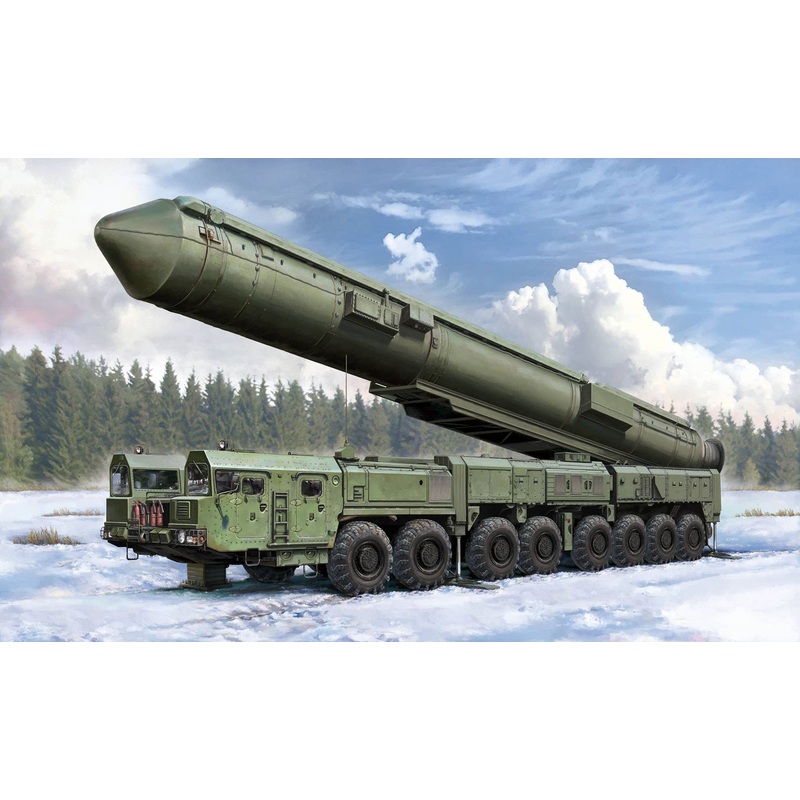 1/72 15U175 TEL of RS-12M1 Topol-M ICBM complex