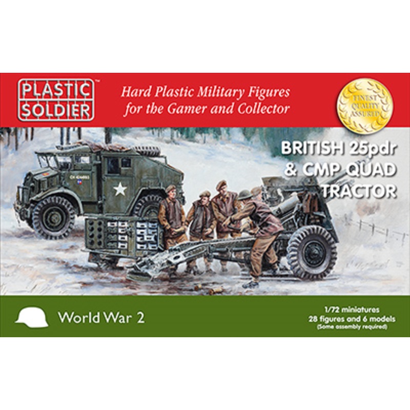 1/72 25-pounder and CMP Tractor